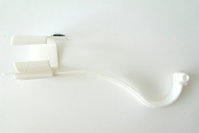 New prototype with curved arm